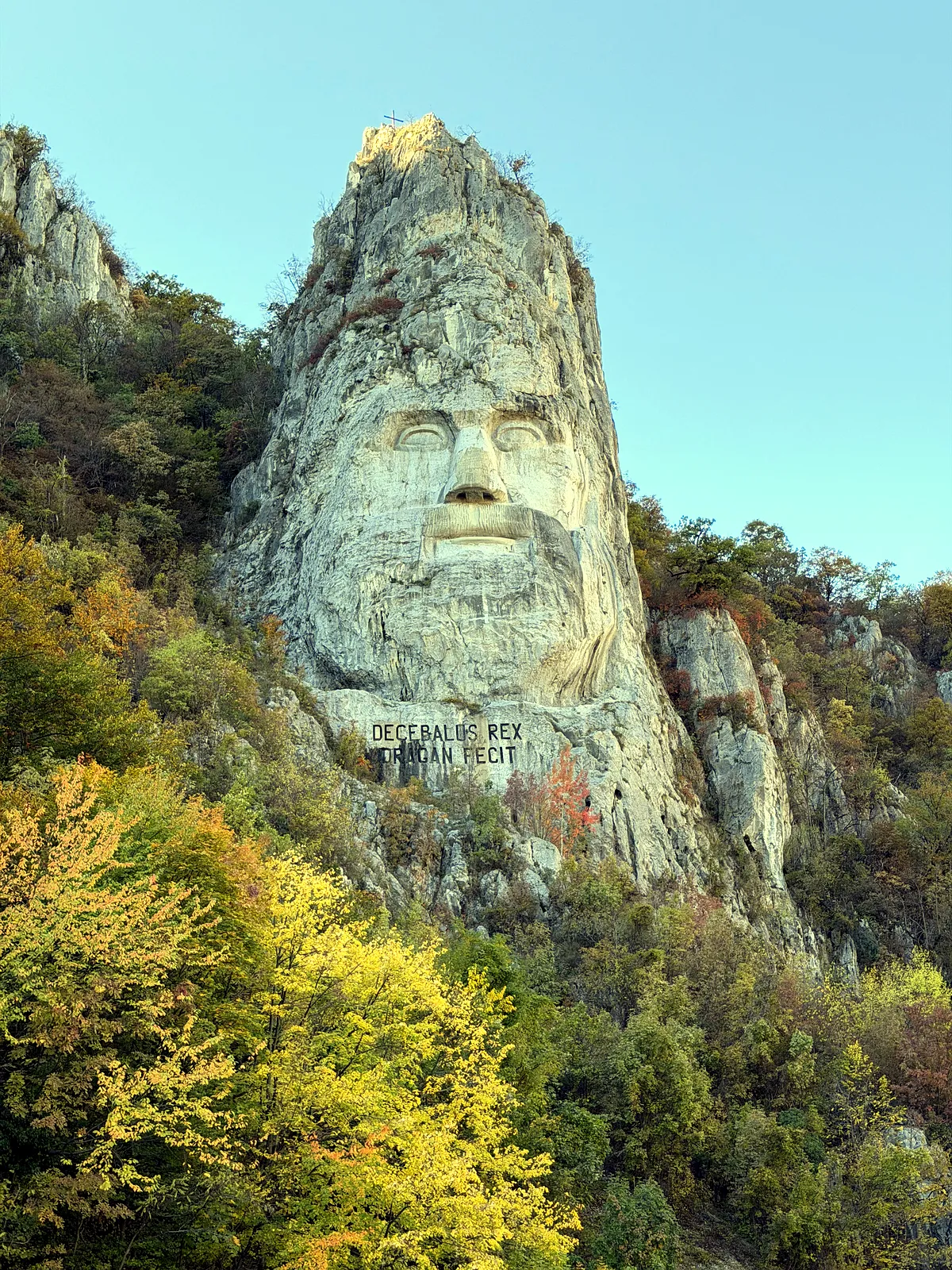 The Decebalus Statue: A Monumental Carving in the Heart of the Rock