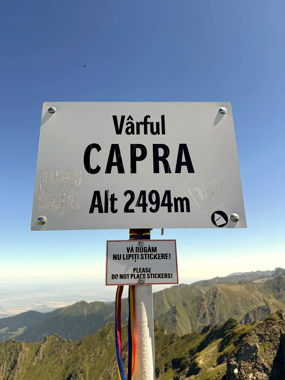 Vârful Capra: Panoramă deasupra Transfăgărășanului